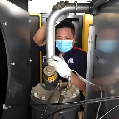 Sử dụng dầu cho máy nén nhiệt cao